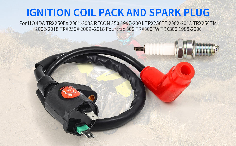 Ignition Coil for Honda FourTrax 300 TRX300 TRX300FW (1994–1997)