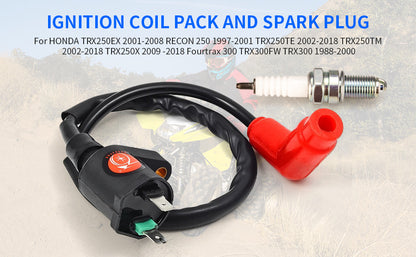 Ignition Coil for Honda FourTrax 300 TRX300 TRX300FW (1994–1997)