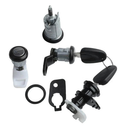 Ignition Switch & Lock Barrel Cylinder Set + 2 Keys for Daewoo