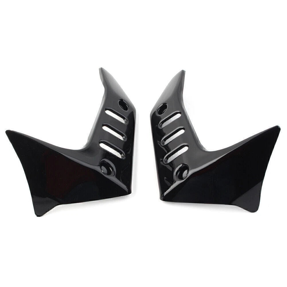 Gloss Black Side Cover Fairing Kit for Kawasaki Z750 (2004–2007)