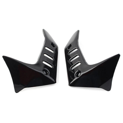 Gloss Black Side Cover Fairing Kit for Kawasaki Z750 (2004–2007)
