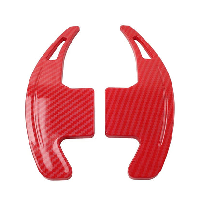 Steering Wheel Shift Paddle Trim Cover for Ford Mustang (2015-2023) Red