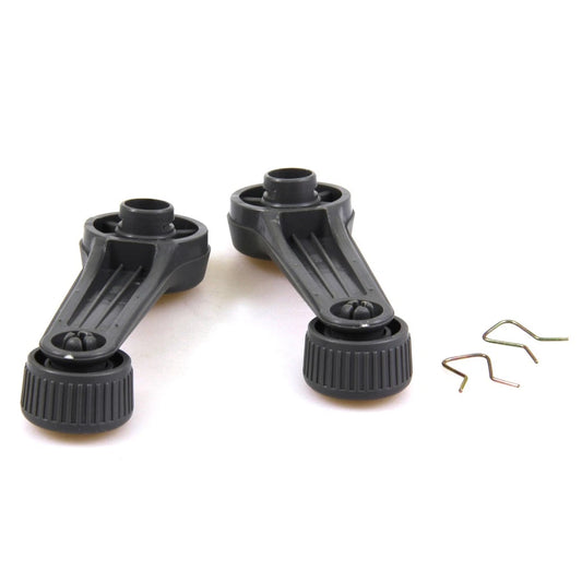 Set of 2 Door Handles for Ford Courier Ranger Mazda Bravo (1985–2006)