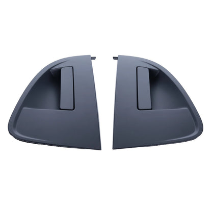 Set of 2 Outer Door Handles for Holden Barina (2011–2018) Black