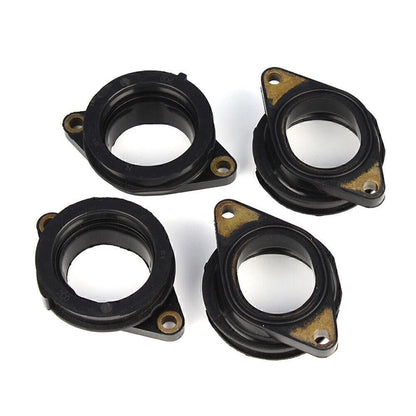 Set of 4 Carburetor Holder Intake Manifold Boots for Yamaha YZF R6 (2006–2017)