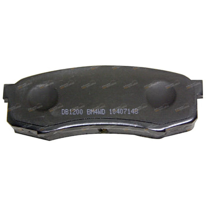 2 x Rear Disc Rotors Pads for Toyota FZJ78 FZJ79 HDJ78 HDJ79 HZJ78 HZJ79