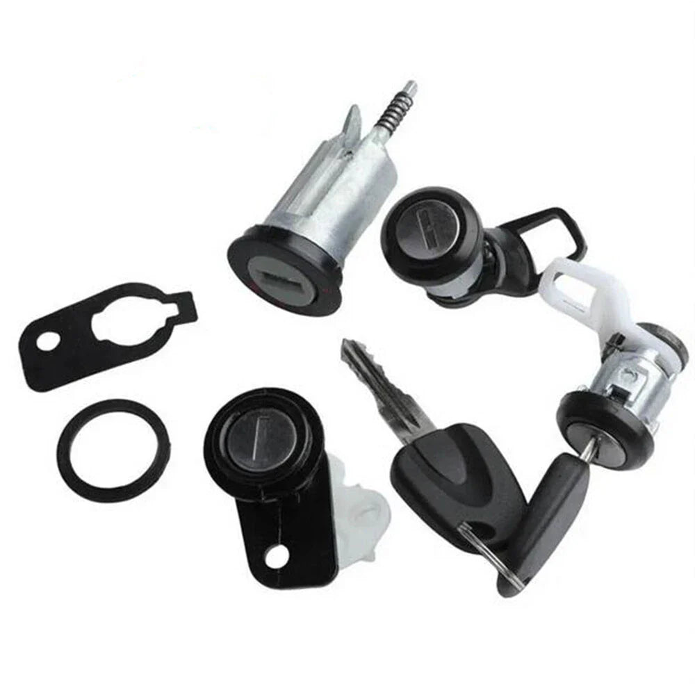 Ignition Switch & Lock Barrel Cylinder Set + 2 Keys for Daewoo