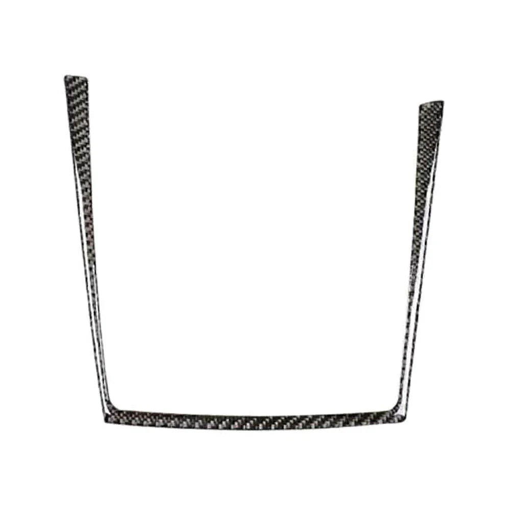 Carbon Fiber Water Cup Holder Trim for BMW X5 X6 E70 E71 (2009-2013)