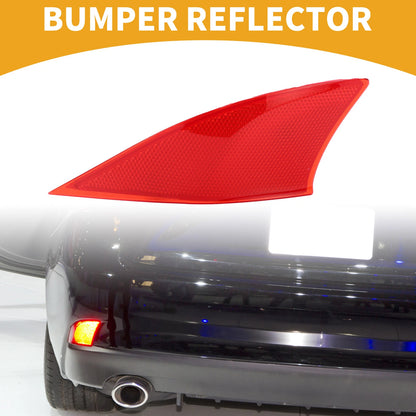 Rear Left Bumper Reflector No. 8192053051 for Lexus IS350 (2014–2021) Red