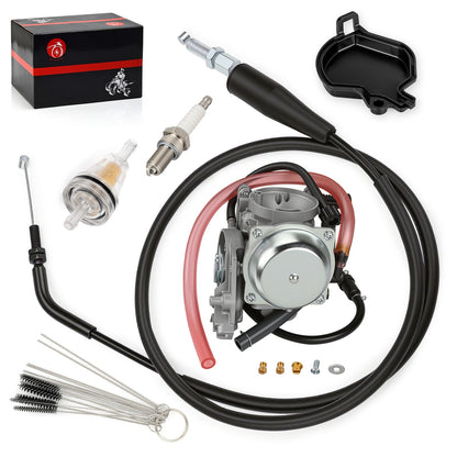 Carburetor with Throttle Cable for Kawasaki Prairie 400 (1999–2002)