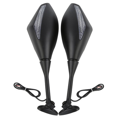 LED Turn Signal Mirrors for Honda CBR600RR (2003-2024) & CBR1000RR (2004-2007)
