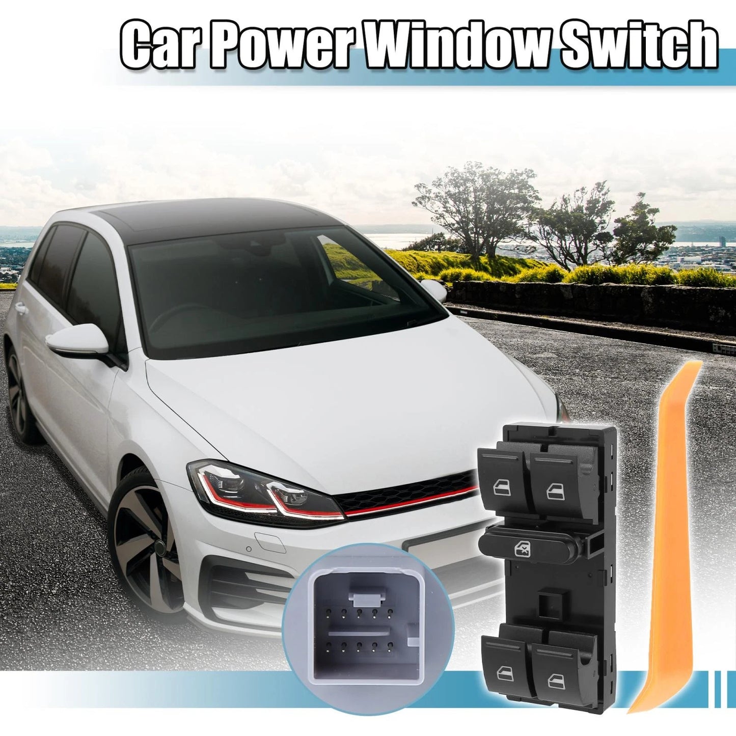 Master Window Control Switch 1K4959857 for Volkswagen Passat Jetta (2006–2010)