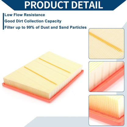 1 Pcs Engine Air Filter for BMW 228i Gran Coupe Base 2.0L L4 - Gas (2021-2024)