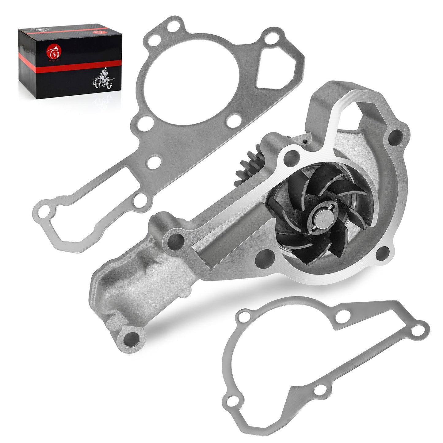 Water Pump & Gaskets for Kawasaki KAF620 Mule 4000 (2009–2023) Mule 3020 (2001–2003)