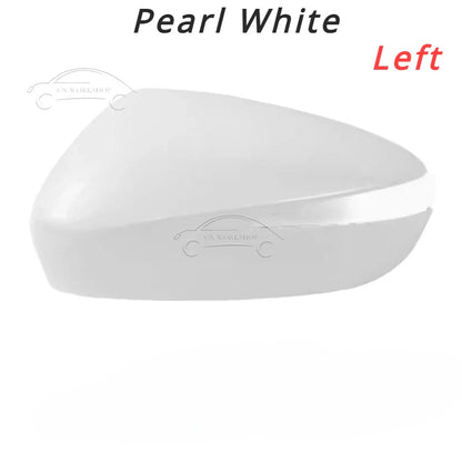 Side Mirror Cover Lamp Lens Mirror Frame Lower Base Cap for Mazda CX5 (2015-2016)