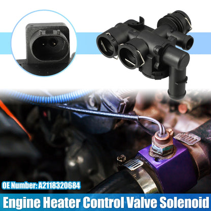 Engine Heater Control Valve Solenoid for Mercedes-Benz CLS550 (2007–2011)