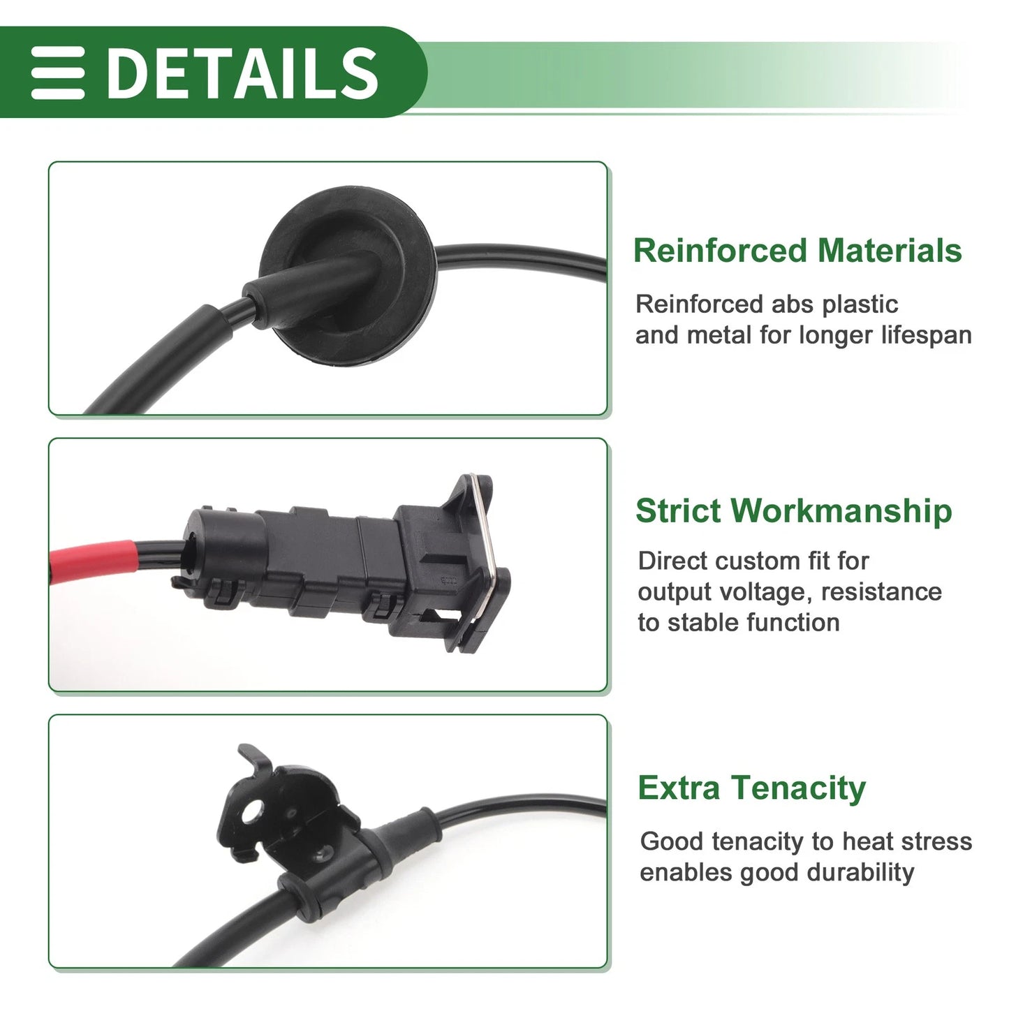 ABS Wheel Speed Sensor No. 91921F2000 for Hyundai Elantra (2017–2020)