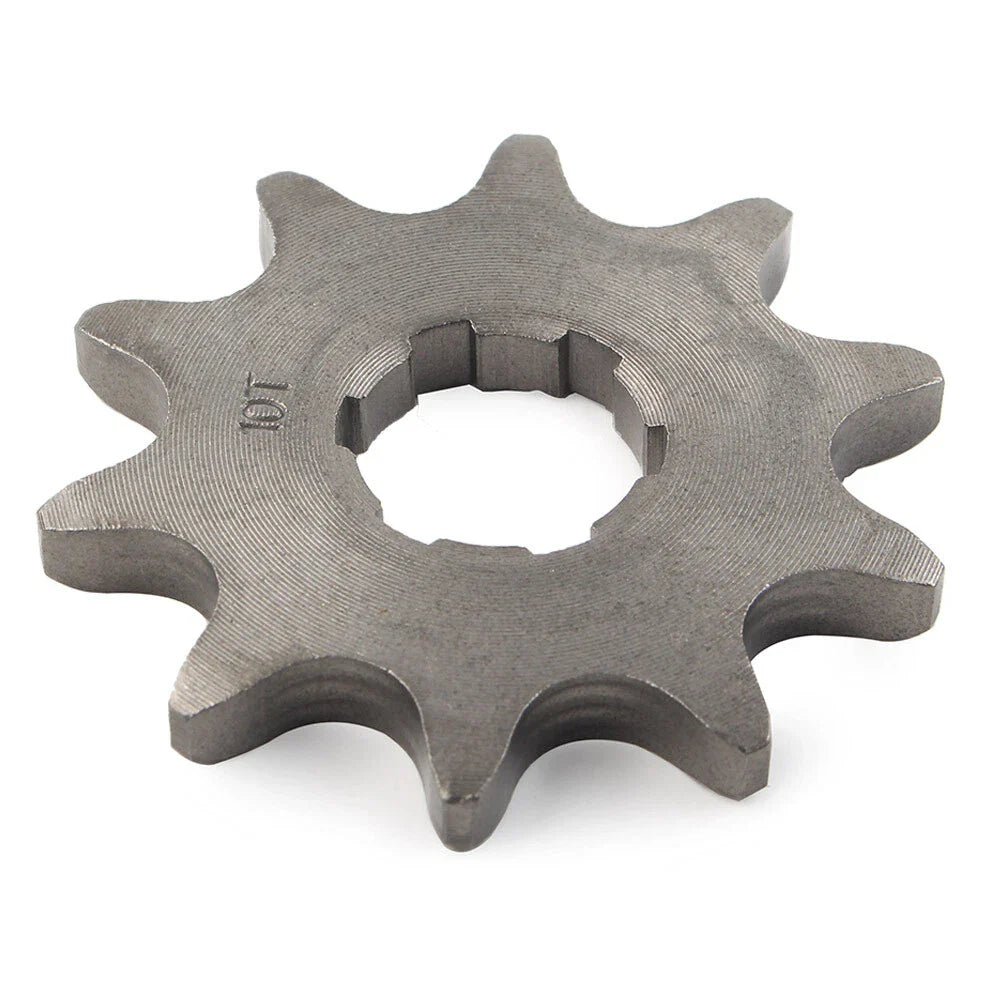 10T Chain Front Sprocket Cog for 125cc-250cc Dirt Pit Bike ATV Go Kart