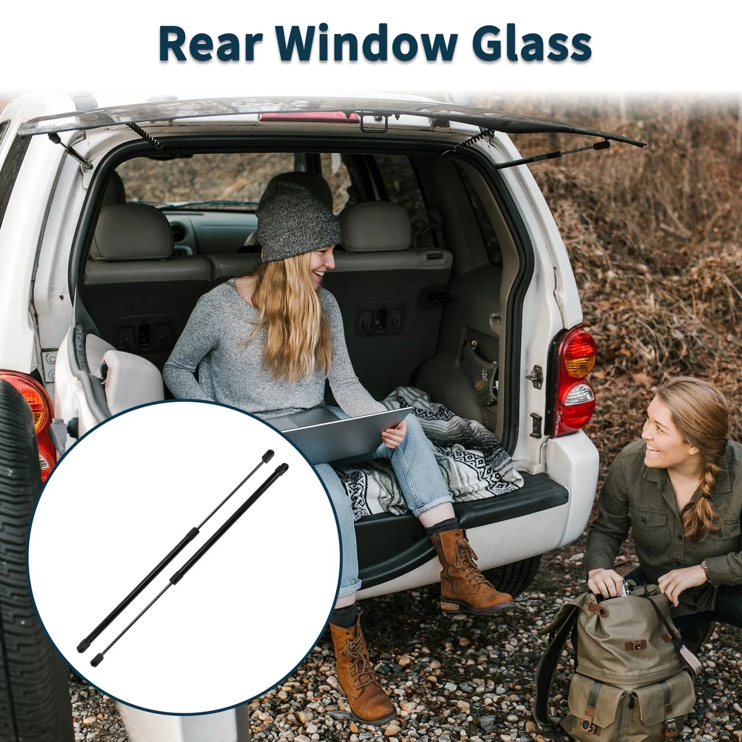 Rear Window Lift Supports for Chevrolet Trailblazer (2002-2009)