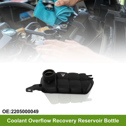 Coolant Expansion Recovery Overflow Tank No. 2205000049 for Mercedes-Benz CL500 (2000–2006)