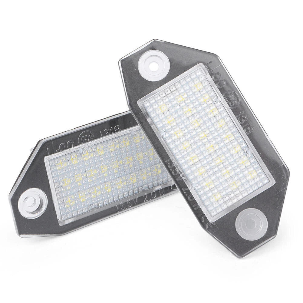 2X LED License Plate Light for Ford Mondeo MK3 (2000–2007)