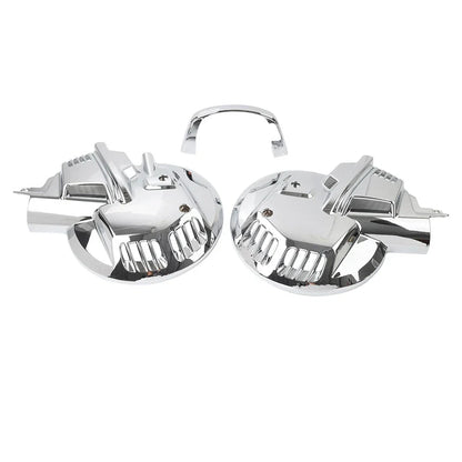 Front Brake Rotor Disc Covers for Honda Goldwing GL1500 88-00 Chrome