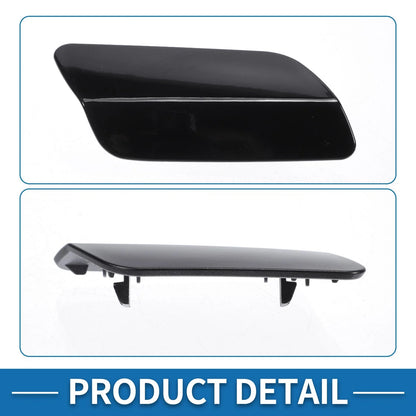 Washer Nozzle Cover Cap Front Right Side Bumper for BMW 640i Black