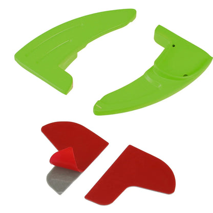 Green Steering Wheel Paddle Shifter Covers for Dodge Charger Challenger
