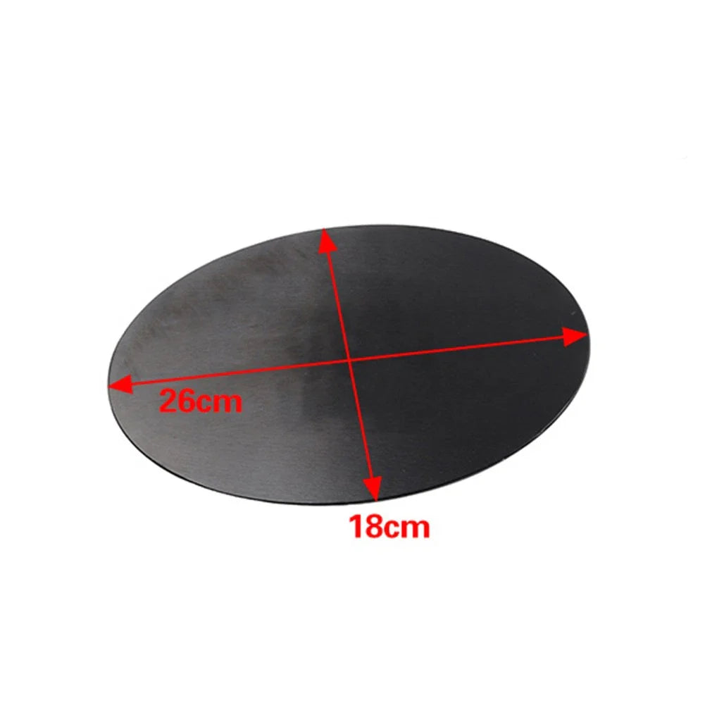 Custom Oval Aluminum License Plate for Motorbike
