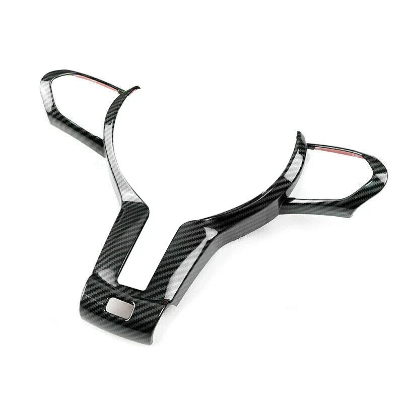 Carbon Fiber Steering Wheel Trim Frame for BMW M-Sport F30 F32 F10 F15 F16