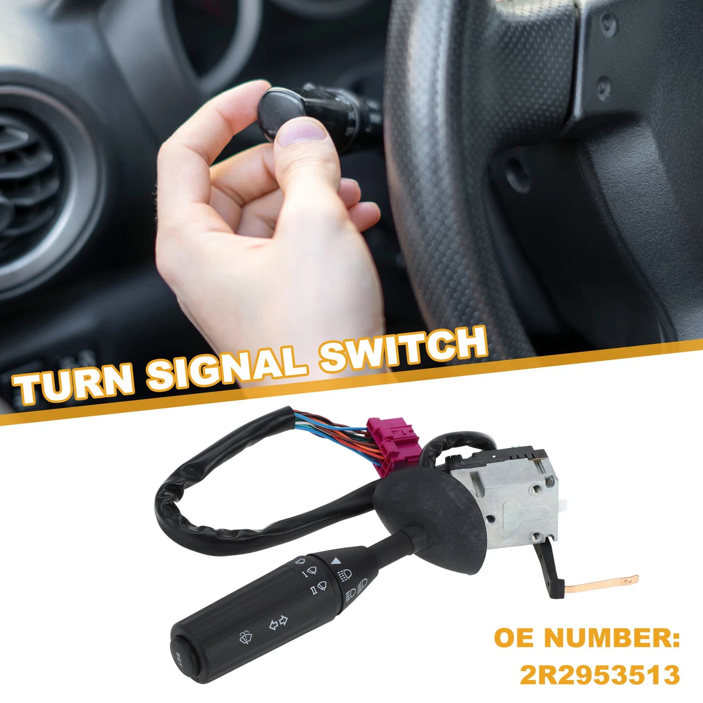 Steering Column Turn Signal Switch Lever for Volkswagen Truck Constellation