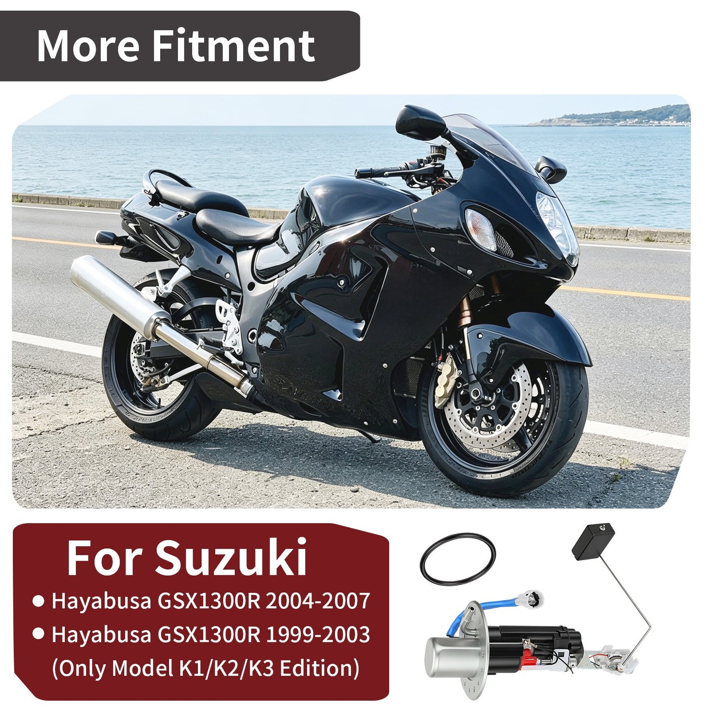 Fuel Pump Assembly for Suzuki GSX1300R Hayabusa (1999–2007)
