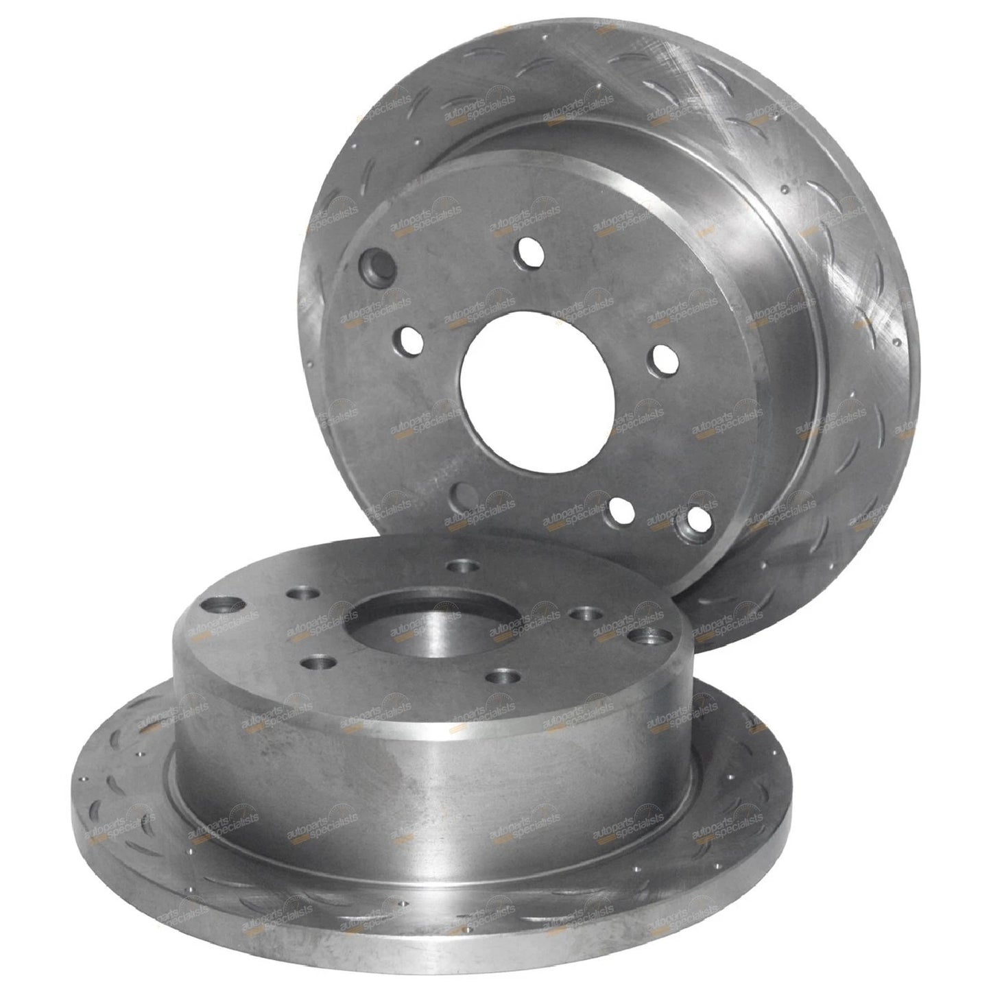 Set of 4 Slotted Drilled Disc Rotors for Commodore VT VX VU VY VZ (1997–2006)