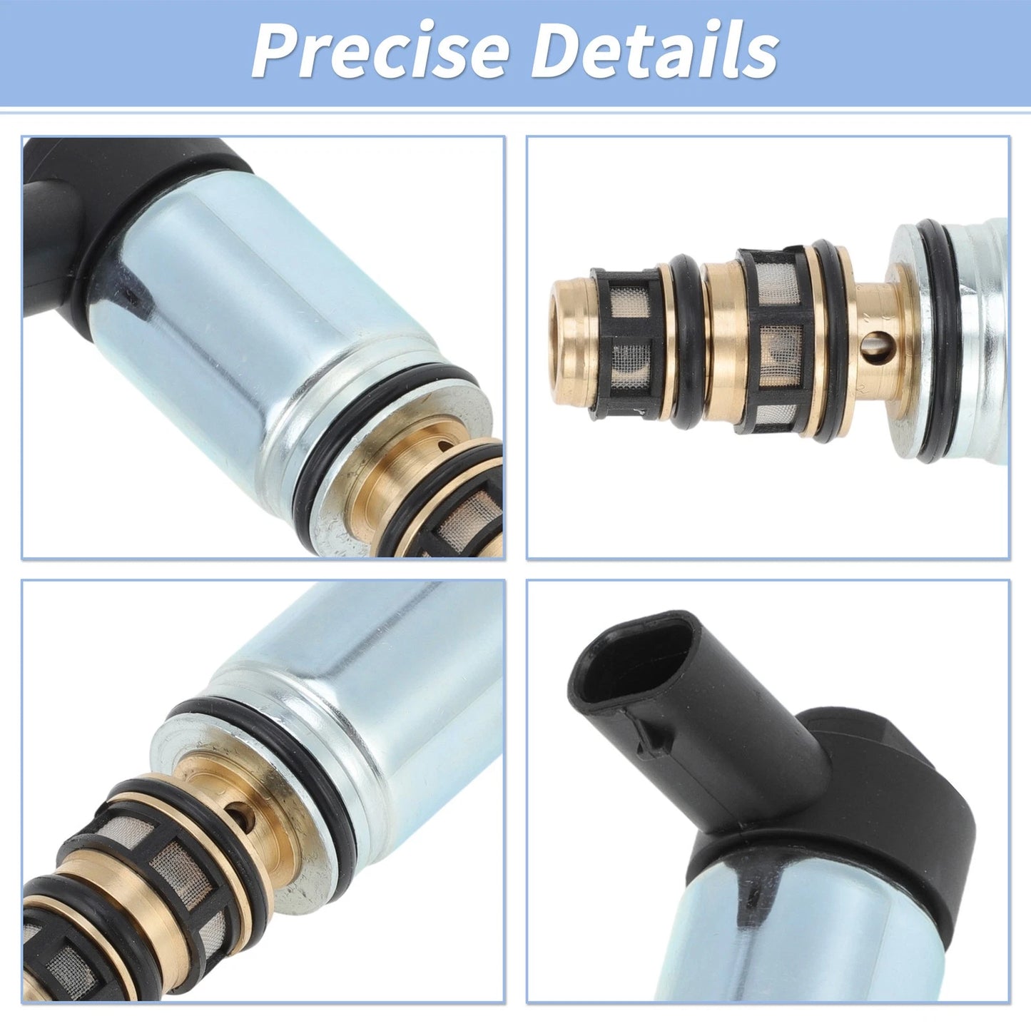 AC Compressor Control Solenoid Valve No. 10557C for Chevrolet GMC Honda