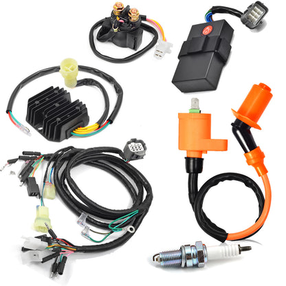 Ignition Coil CDI Wire Harness Regulator Relay for Honda FourTrax TRX300 (1998–2000)