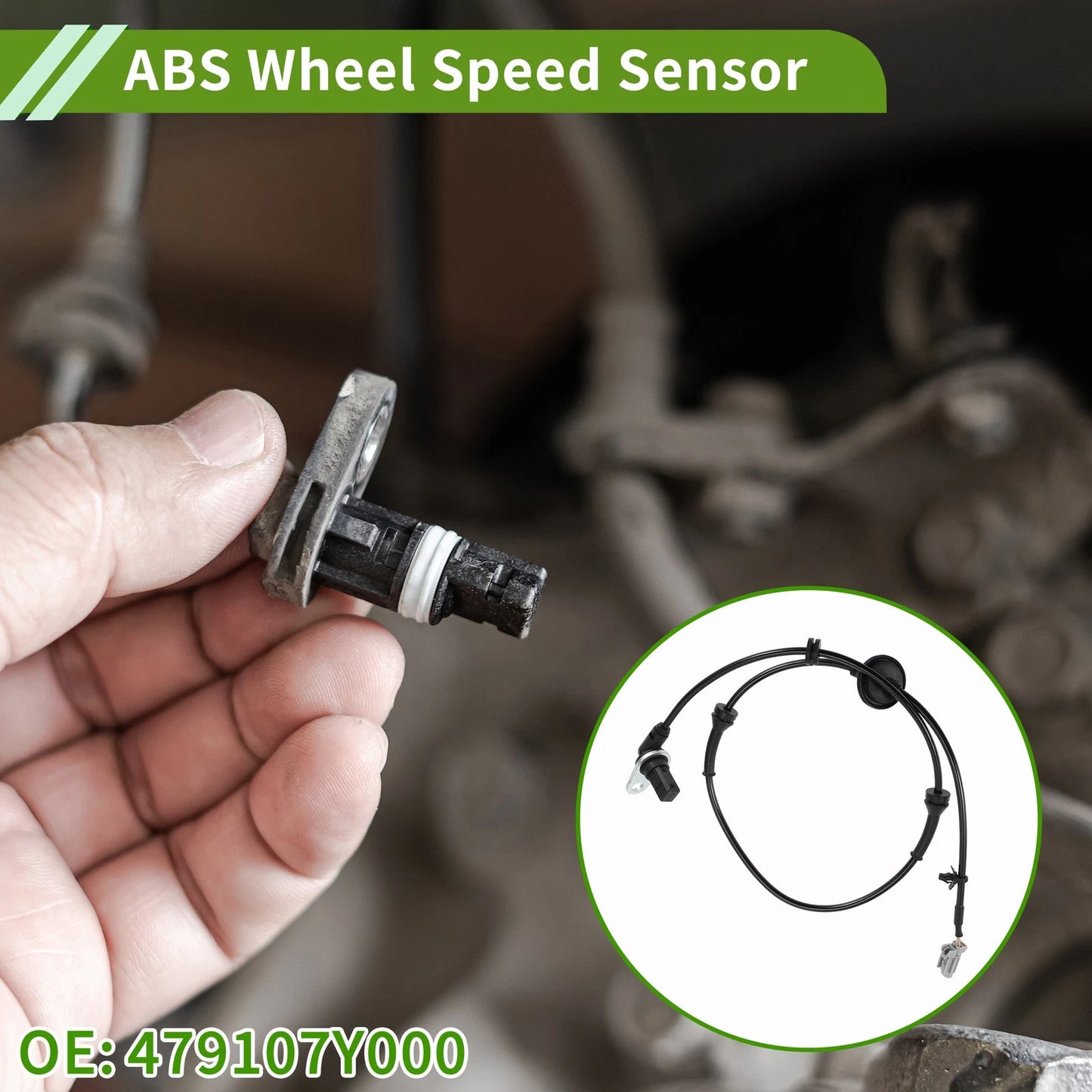 ABS Wheel Speed Sensor No. 479107Y000 for Nissan Maxima (2000–2003)