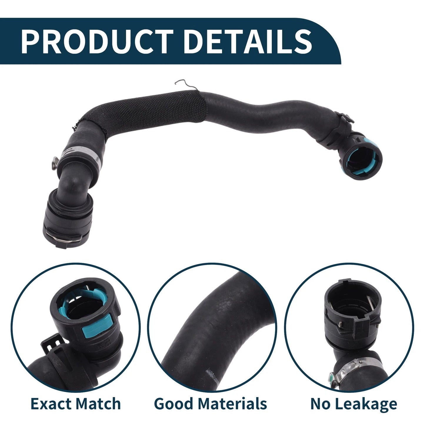 Radiator Hose No.T2H20156 for Land Rover Range Rover Velar (2018–2023)