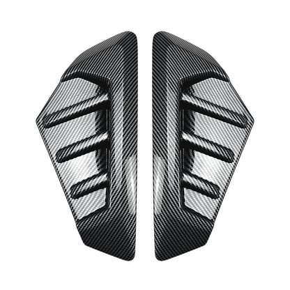 Pair Carbon Style Front Side Fender Vent Scoop Cover for BMW X5 (2023–2025)