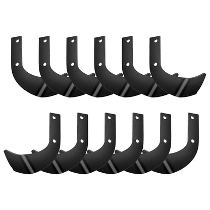 Set of 12 Tiller Rotary Tine Kit for Honda FRC800