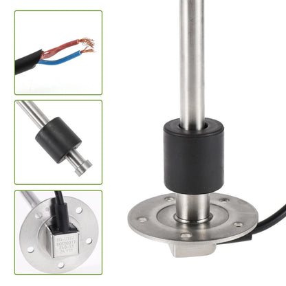 Fuel Sending Unit and Gauge Kit 240-33 Ohm for Boat Car Vehicle