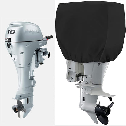 Outboard Motor Engine Storage Cover for Trailerable Boats (15-30 HP)
