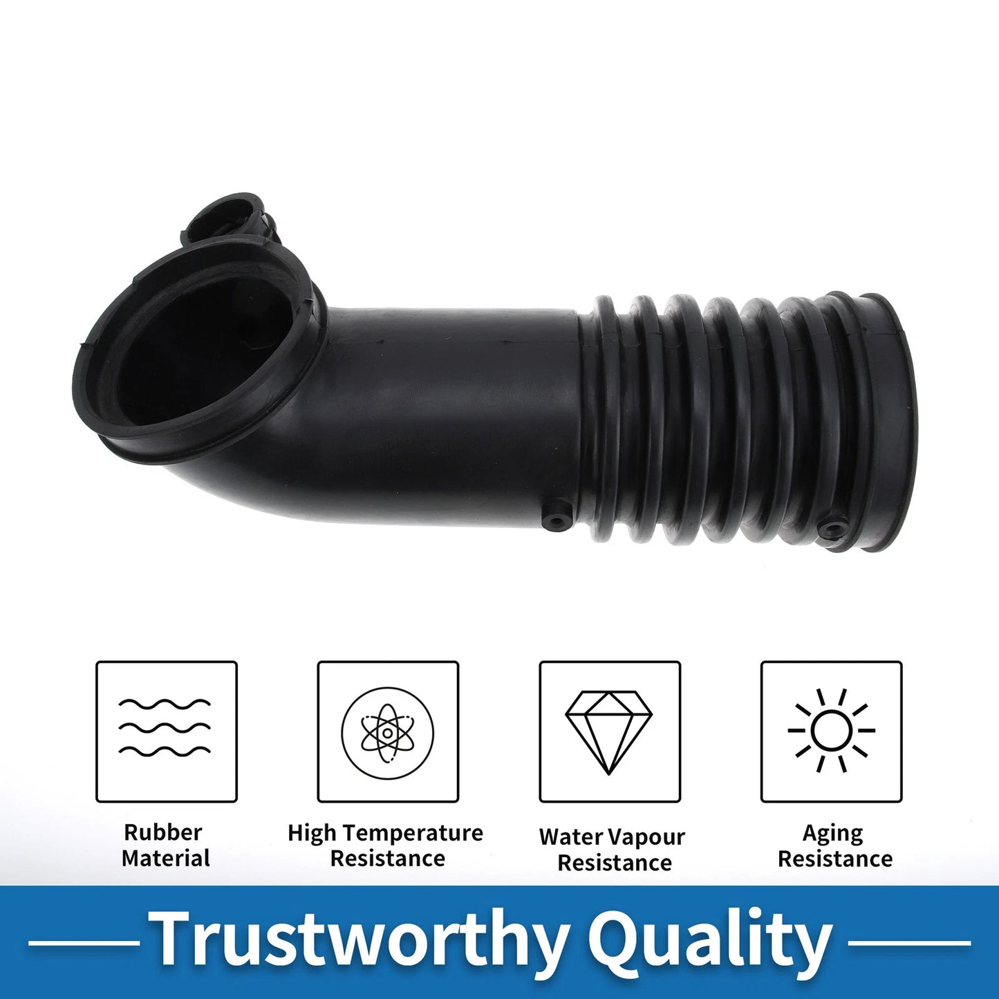 Engine Air Intake Hose for BMW 540i 740i 740iL (1993–1995) No. 13711747995