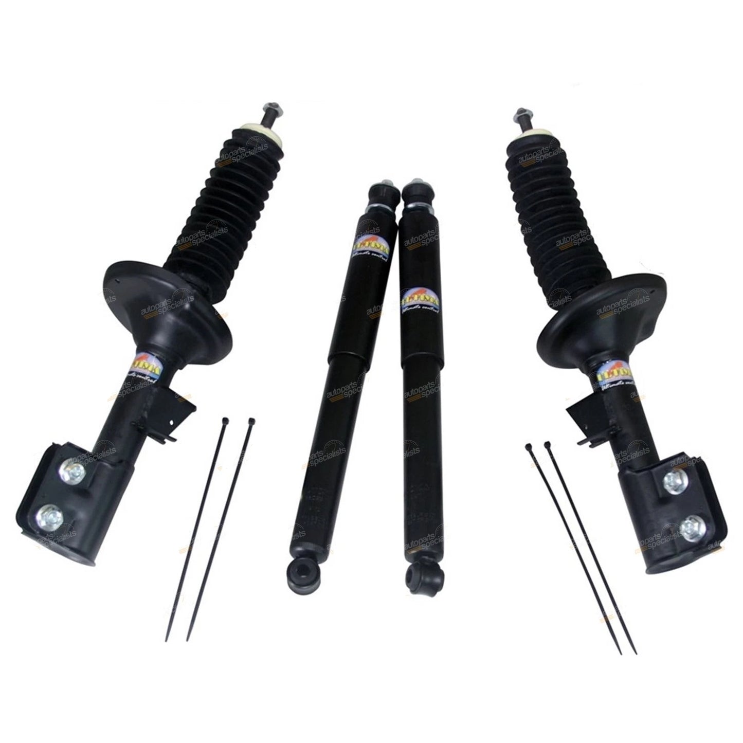Set of 4 Struts and Shock Absorbers for Commodore VR VS Station Wagon (1993–1997)