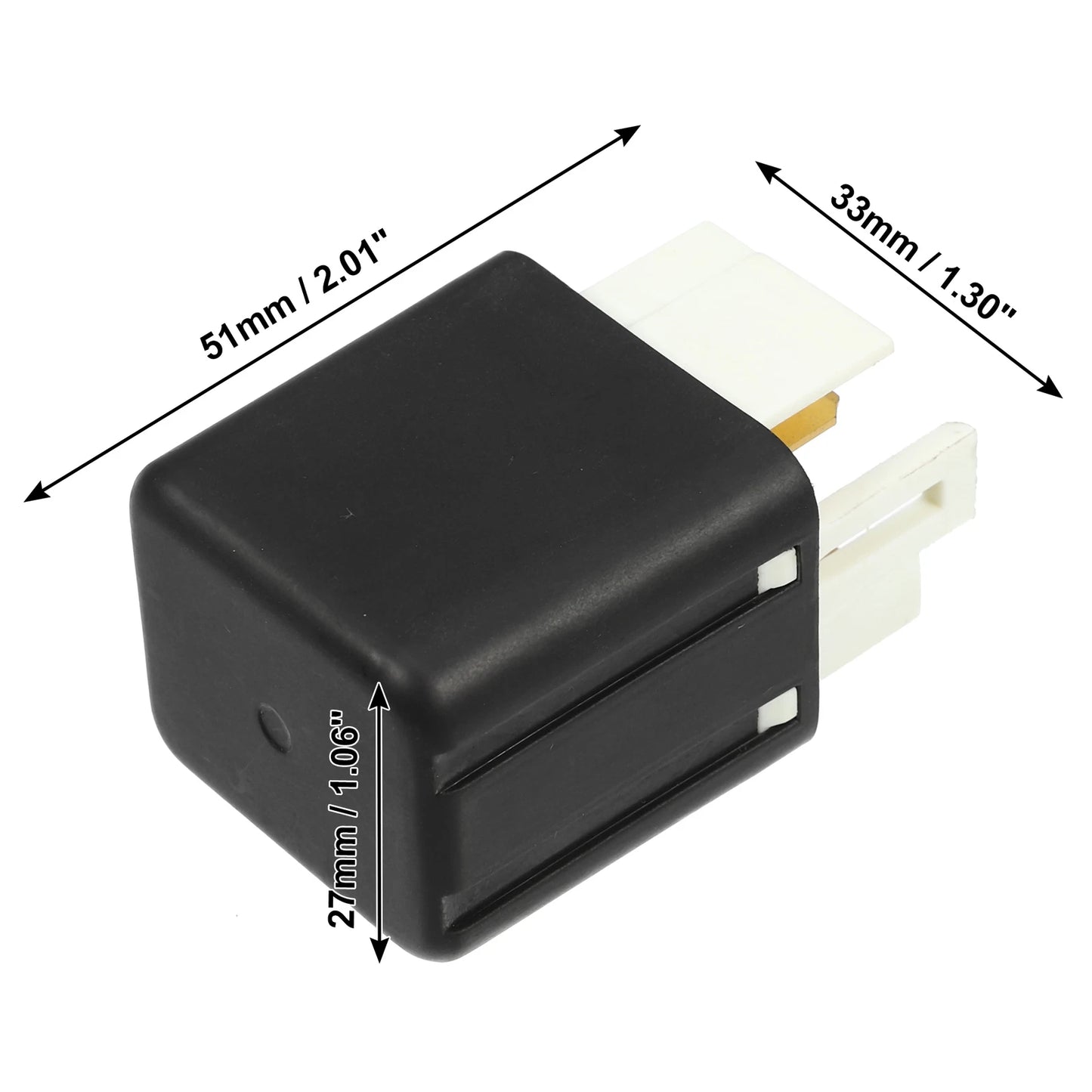Car Motor Relay for Toyota 4Runner (056700-6780) Black Plastic Metal