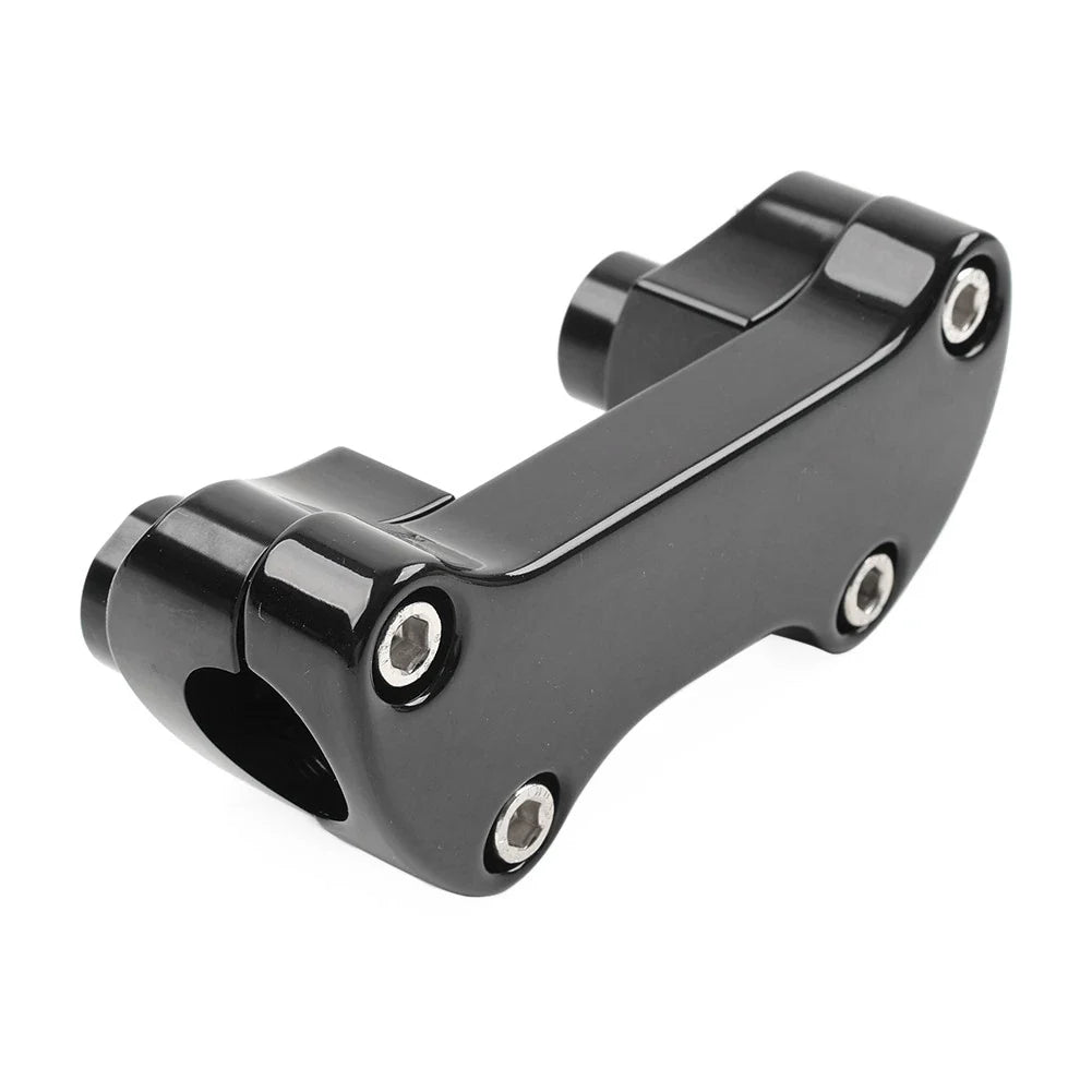 2" Handlebar Riser & Top Clamp for Harley Dyna Softail Sportster