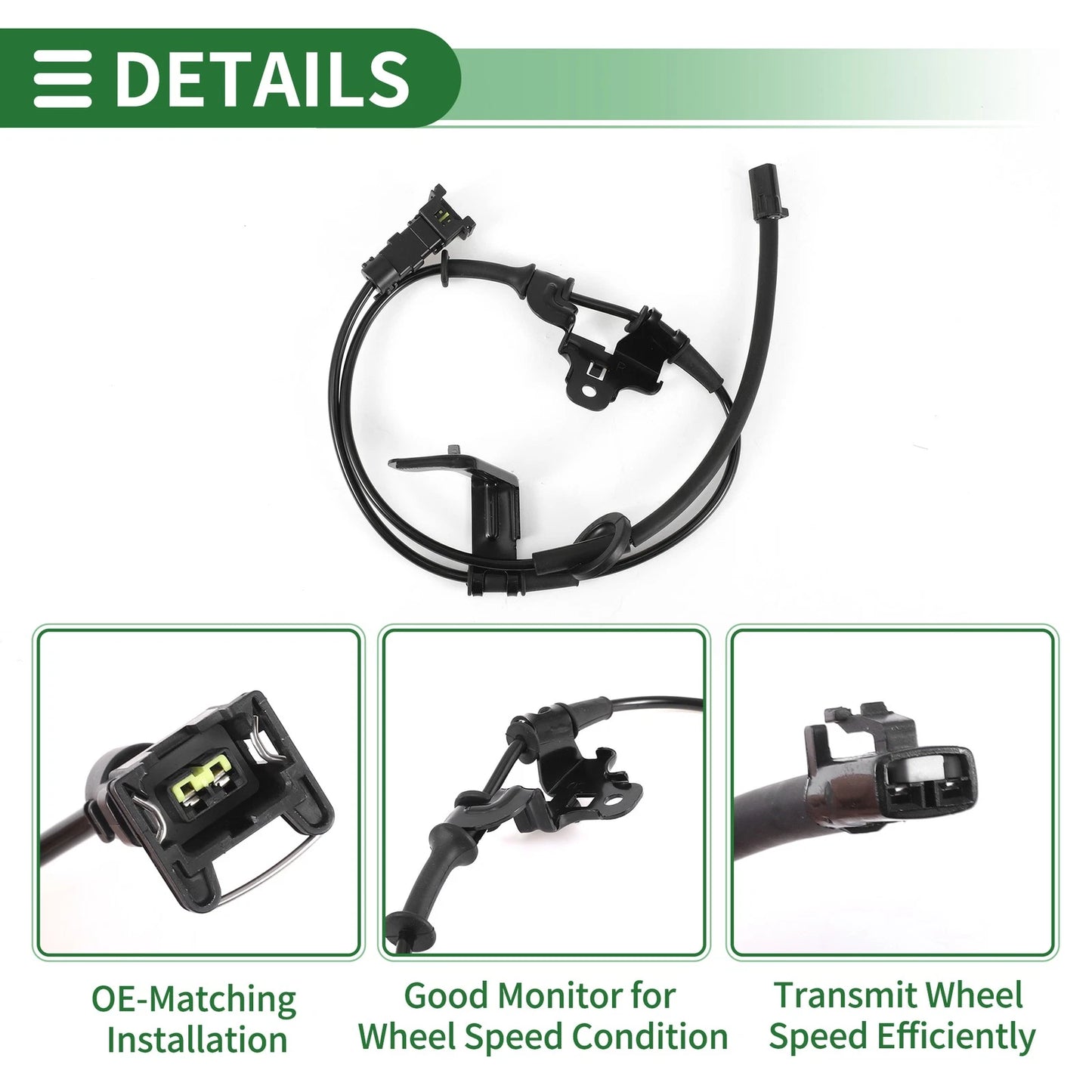 ABS Wheel Speed Sensor No. 91921F9000 for Hyundai Verna (2010–2021)