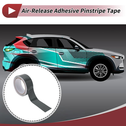 Pinstripe Tape 40mm x 10m for Car Motorcycle Boat Glossy Cement Ash