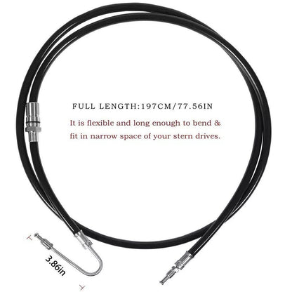 Power Trim Hose for Volvo Penta DPH DPR Sterndrives (Various Years)