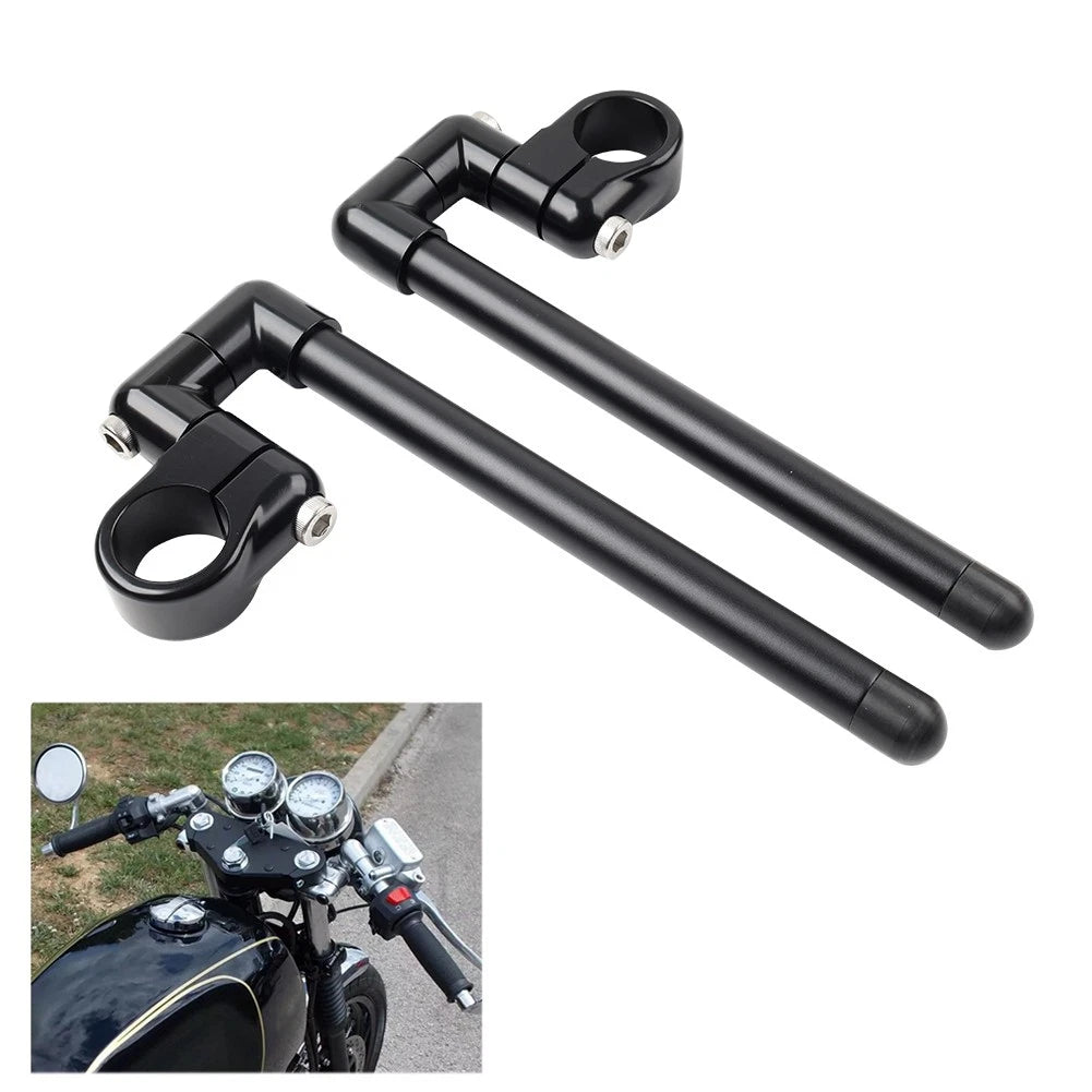 Adjustable Clip On Windshield Extension Spoiler for Motorcycle