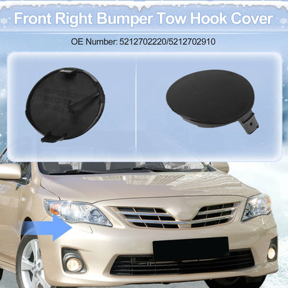 Tow Hook Cover Cap for Toyota Highlander (2008–2010) No. 521270E030